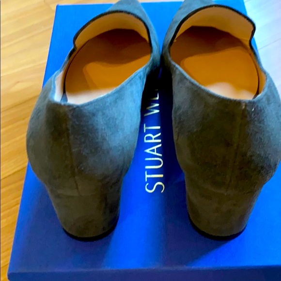 Stuart Wiseman Suede Arkymid Heel - Picture 3 of 5